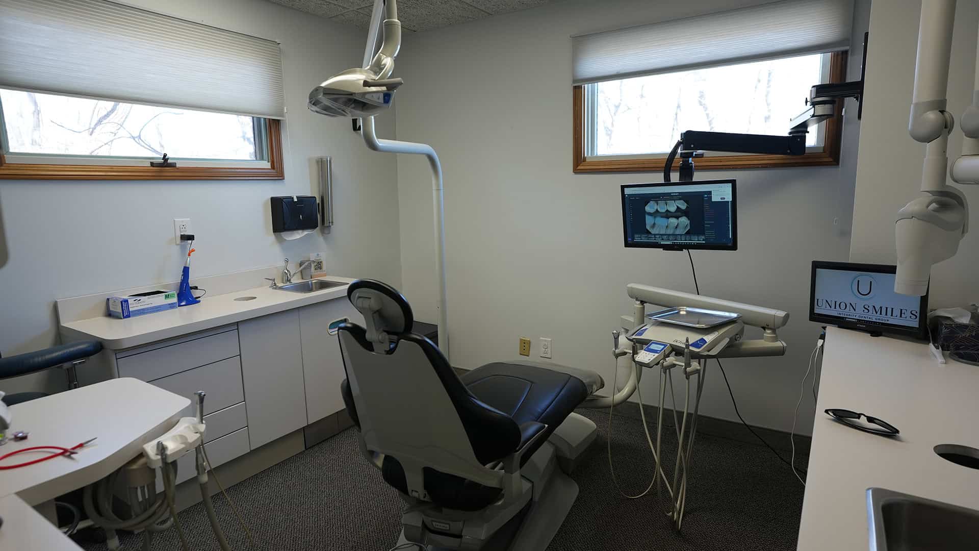 Dental Treatment Room at Union Smiles