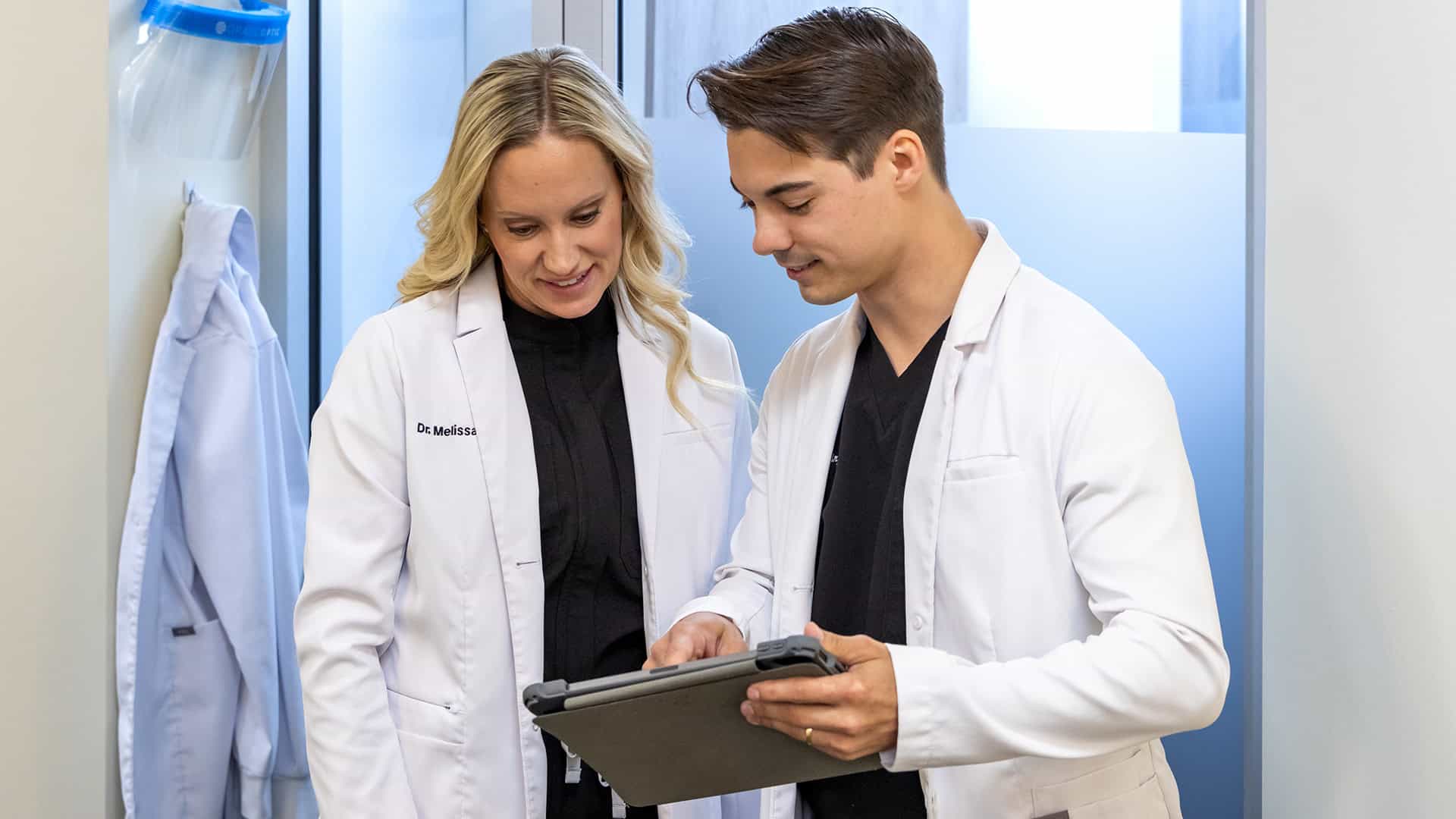Dentists Discussing Root Canal Results